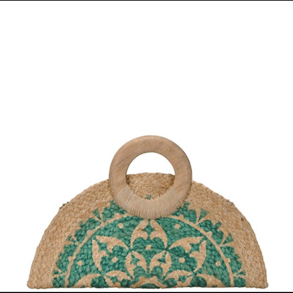 Geometric Handmade clutch. - Picture 9 of 9